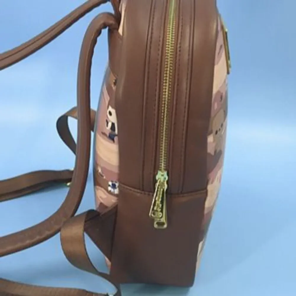 Loungefly Funko Pop Star Wars Tatooine Chewie Hans Solo Mini Backpack